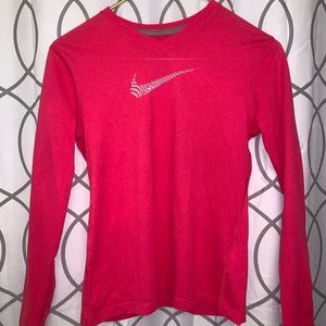 Hot pink NIKE shirt